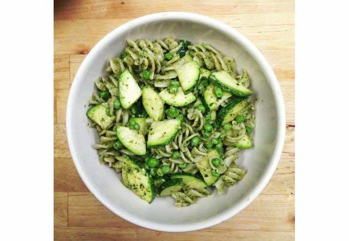 Przepis na zielone pesto