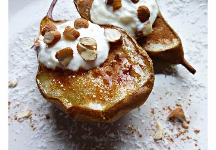 Przepis na pieczoną gruszkę