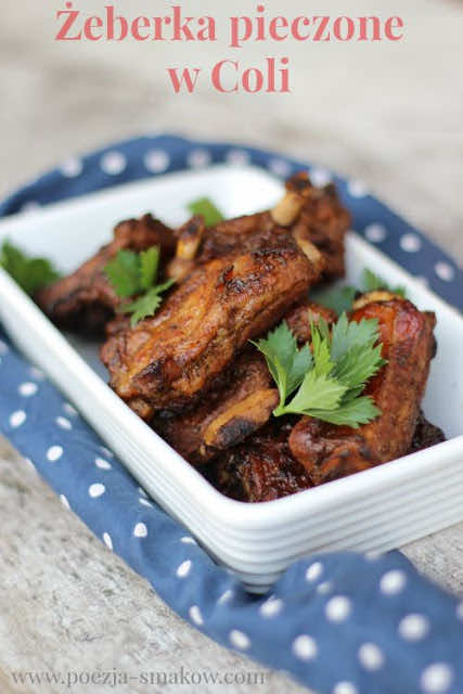 Żeberka duszone w Coca Coli