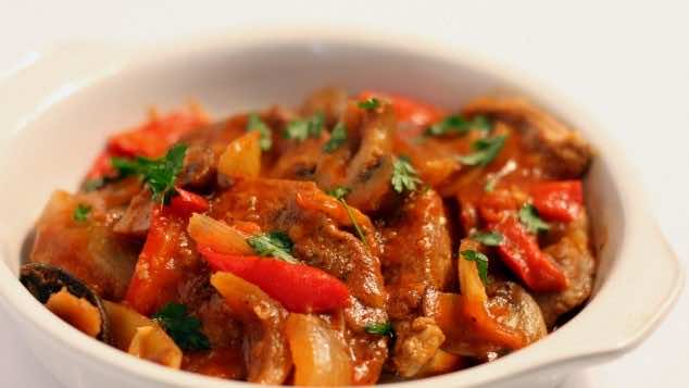 Karkówka po cygańsku