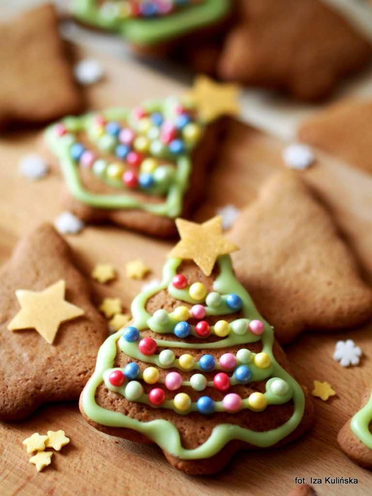 Ciasteczka korzenne. Piernikowe, kruche choinki!