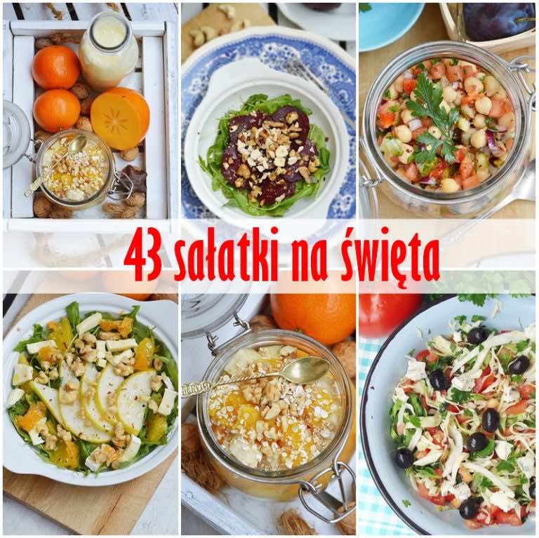 43 świąteczne sałatki