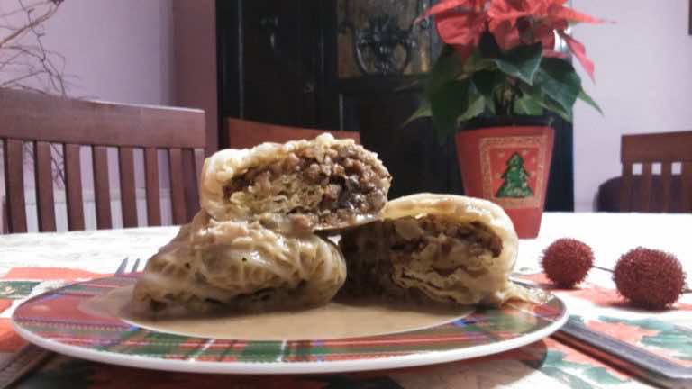 Gołabki z kaszą gryczaną