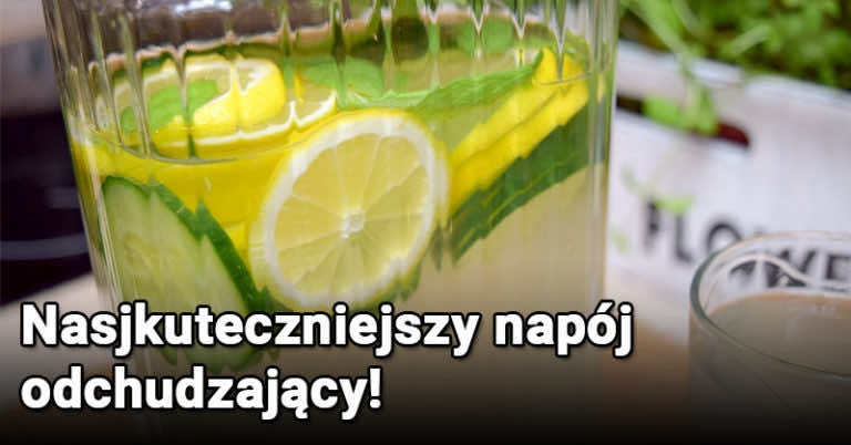 Najskuteczniejszy napój odchudzający, który będziesz pić codziennie