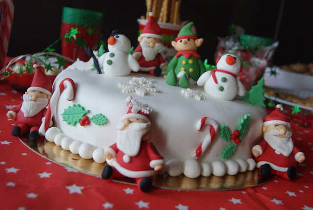Tort na Boże Narodzenie