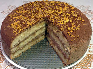 Torcik pomarańczowe tiramisu