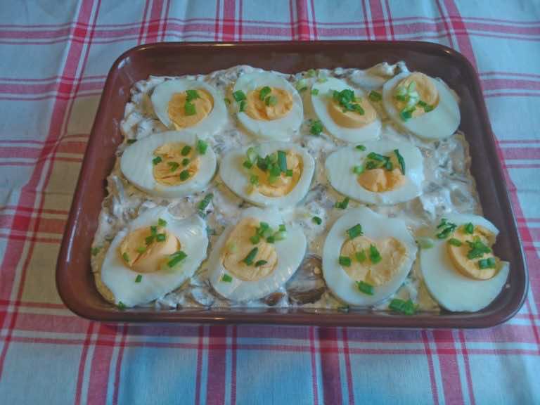 Jajka w sosie tatarskim