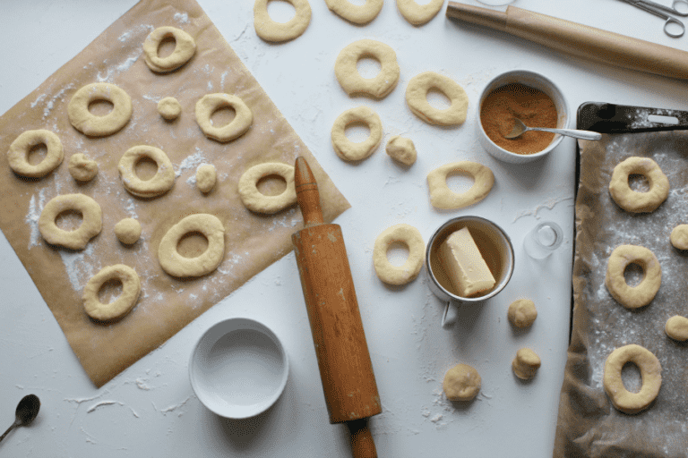 MAŚLANE PĄCZKI Z DZIURKĄ – PIECZONE W PIEKARNIKU. DIETETYCZNE PĄCZKI.