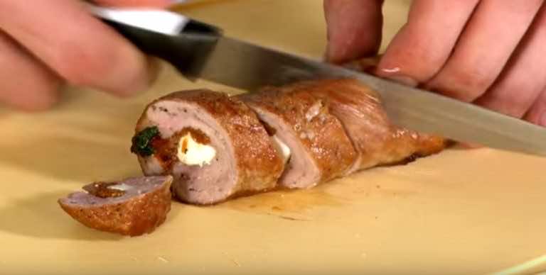 Roladka z polędwicy wieprzowej