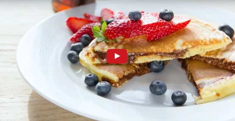 Pancakes Czekoladowe