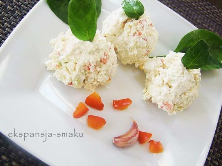 Pasta do kanapek z białego sera