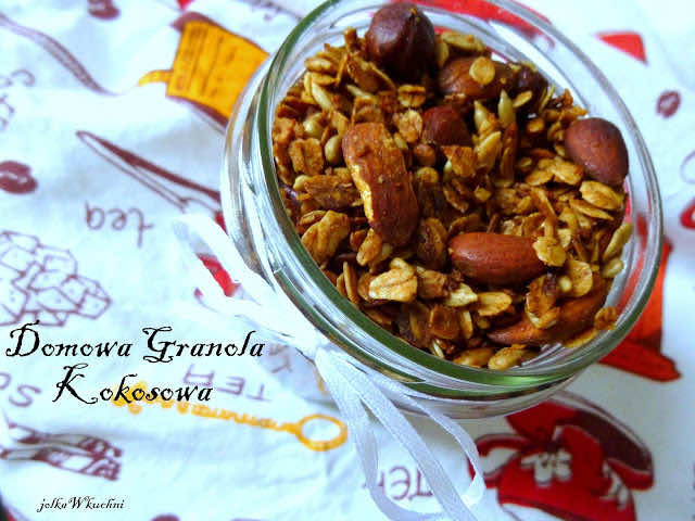 Domowa granola kokosowa