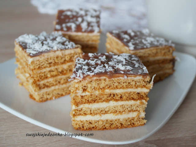 Placek czeski- pyszny,mięciutki miodownik