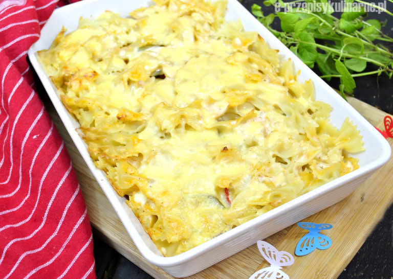 ZAPIEKANKA GYROS Z MAKARONEM