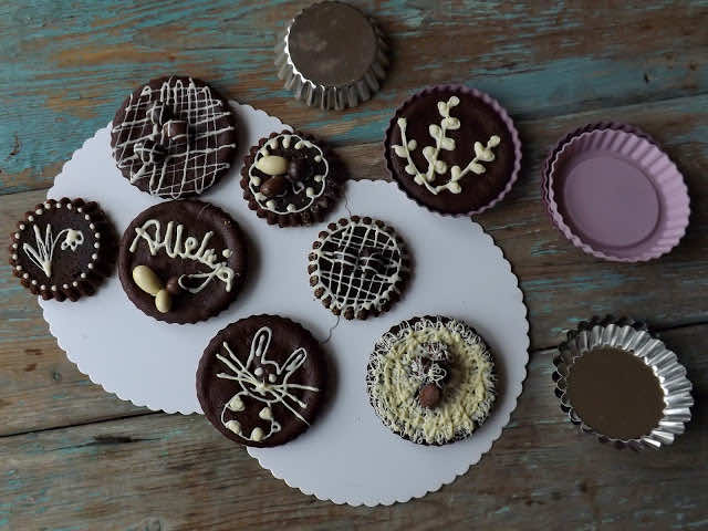 Wielkanocna tartaletki czekoladowe