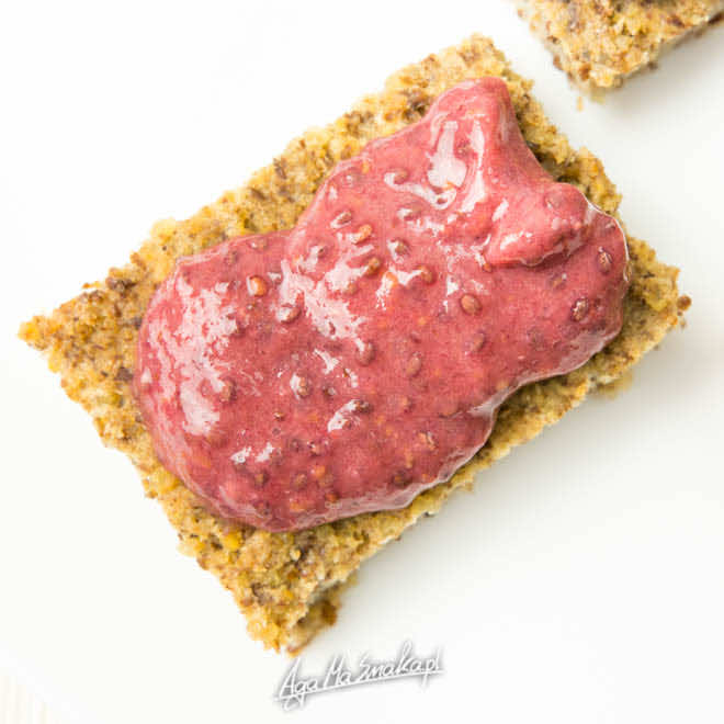 Jaglecznik z owocowym musem czyli pyszny i zdrowy deser bez cukru