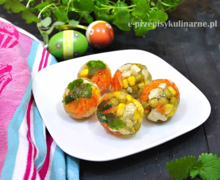 GALARETA W KSZTAŁCIE JAJKA