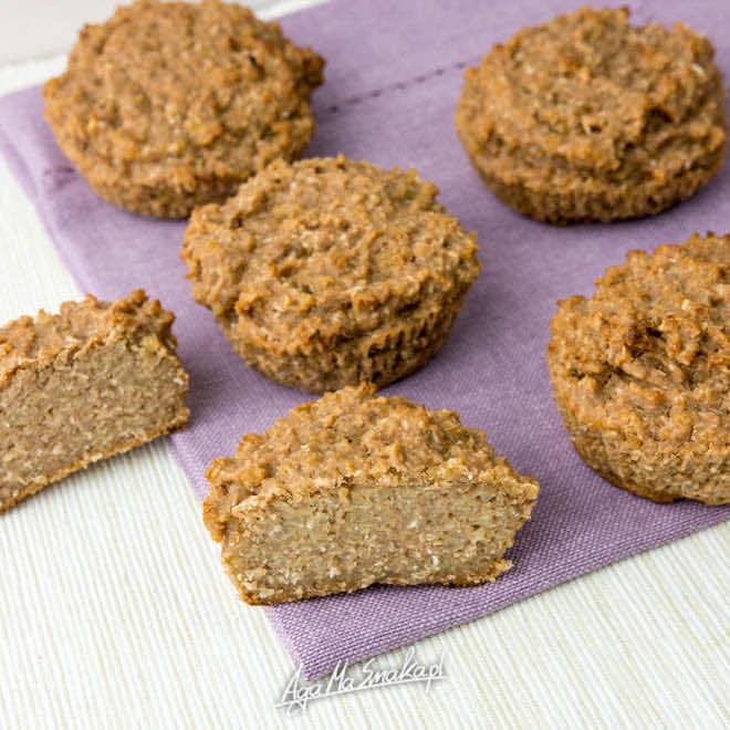 Muffinki z kaszy jaglanej – bez mąki i bez cukru