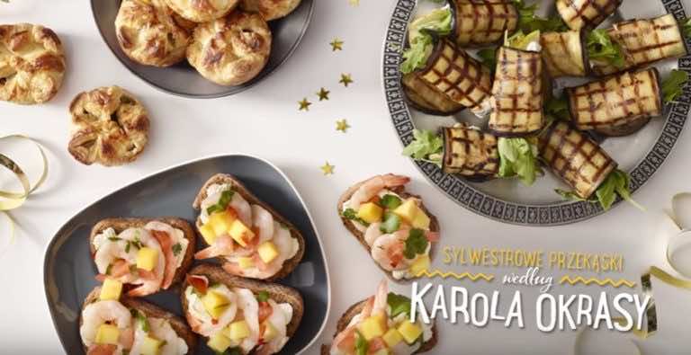 Przekąski na imprezę według Karola Okrasy