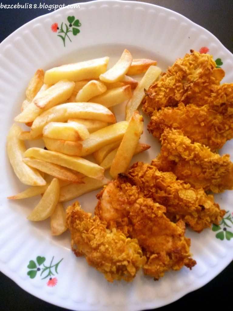 Pieczone nuggetsy z kurczaka