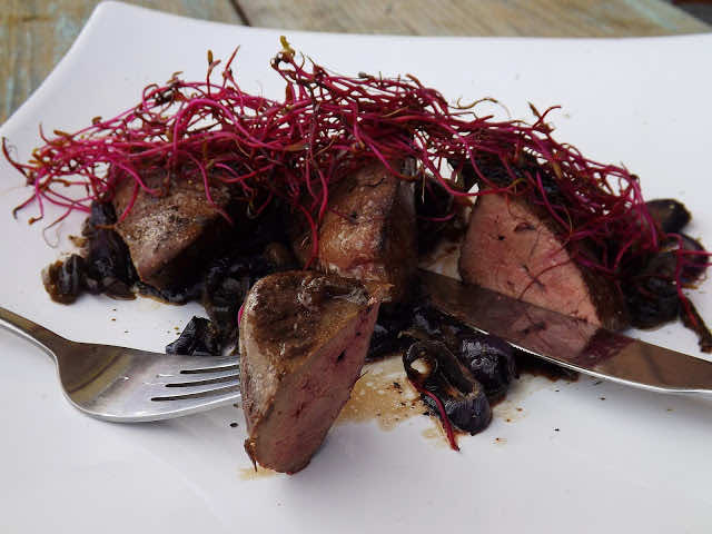 Wątróbka z indyka na czerwono smażona na oleju rzepakowym