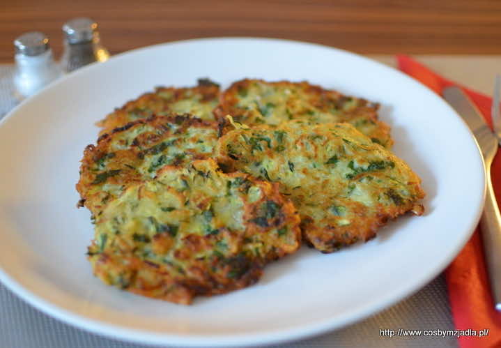 Placki z cukinii
