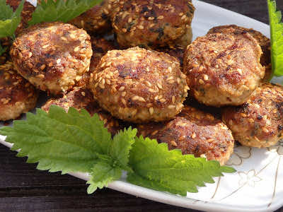 Kotlety mielone z pokrzywą