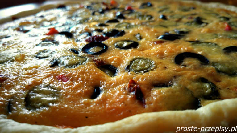 Prosta i szybka tarta wytrawna