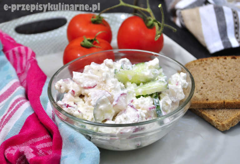 FIT TWAROŻEK NA ŚNIADANIE (190 KCAL)