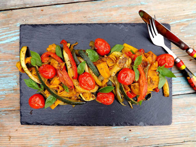 Ziołowe grillowane warzywa