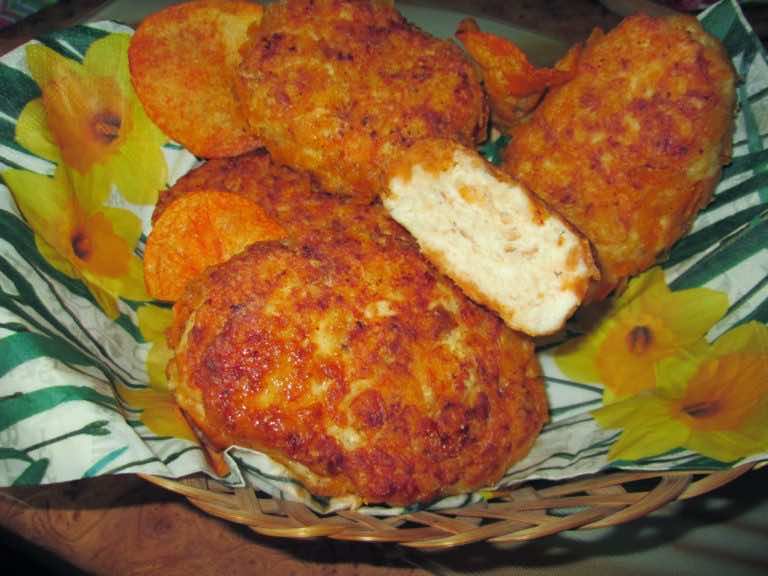 Kurczak w panierce z chipsów