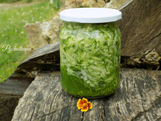 Ogórki na zupę do słoików