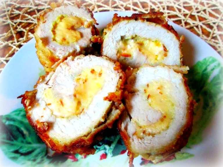 Schab faszerowany oscypkiem