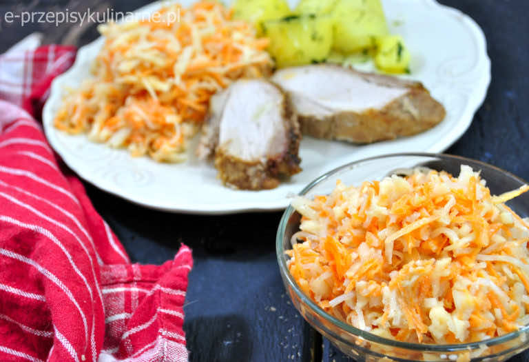 SURÓWKA Z SELEREM KONSERWOWYM I MARCHEWKĄ