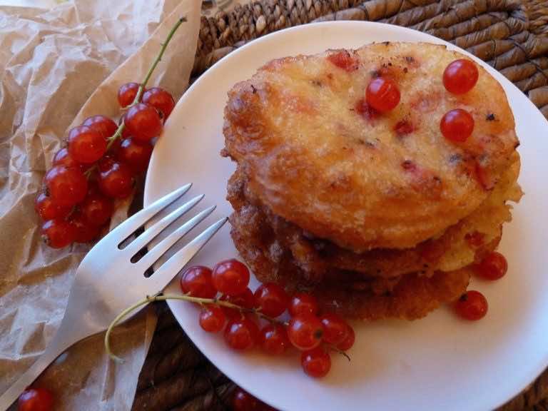 Placki z porzeczkami