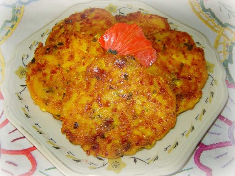 Racuchy dyniowe z twarogiem