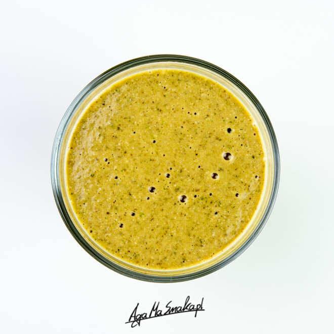 Koktajl arbuzowy z żelazem i kwasami omega