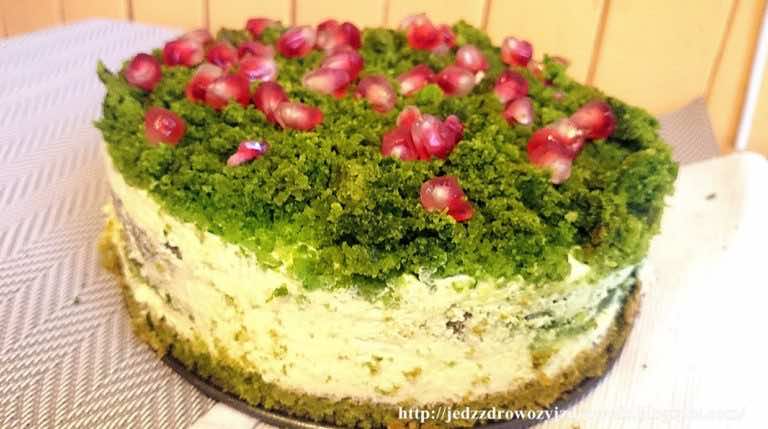 Lesny mech z masa jogurtowa