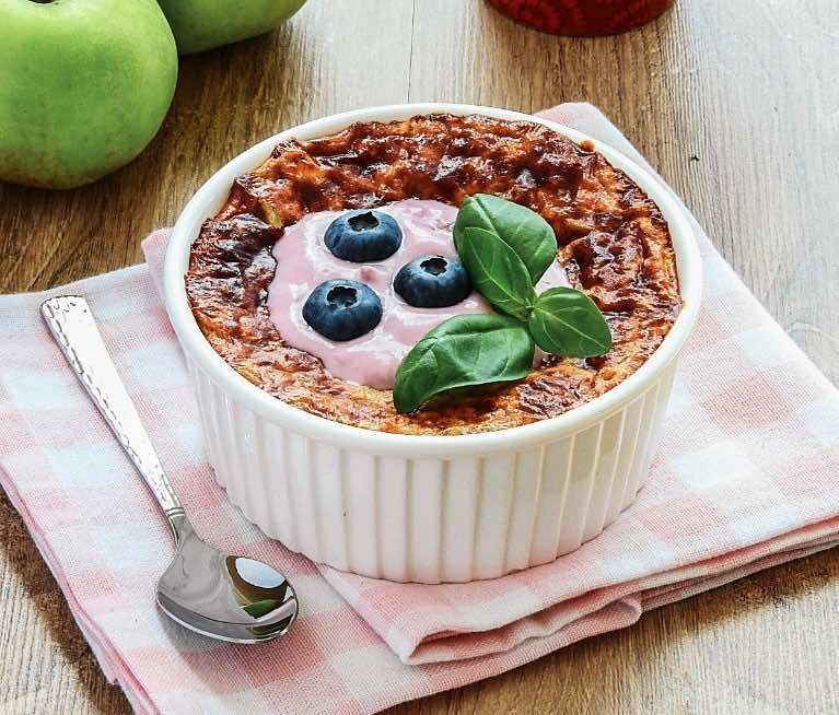 ORKISZOWE CIASTKO Z JABŁKIEM I PEKANAMI