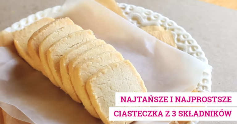 Najtańsze ciasteczka jedynie z 3 składników! Zrób je już dziś!