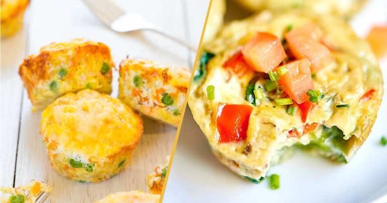 Mini omleciki na śniadanie – genialne, proste, smaczne!