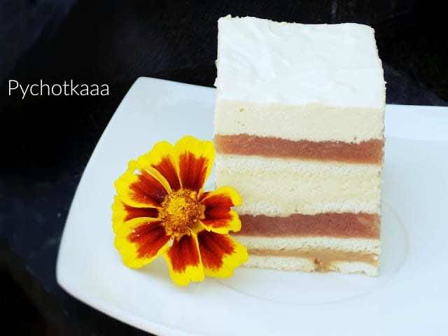 Ciasto bez pieczenia karmelowo-jabłkowe