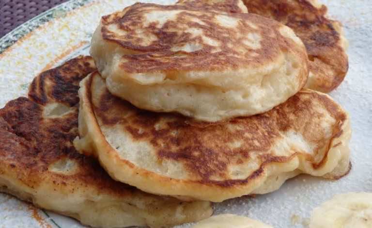 Bananowe racuchy na maślance