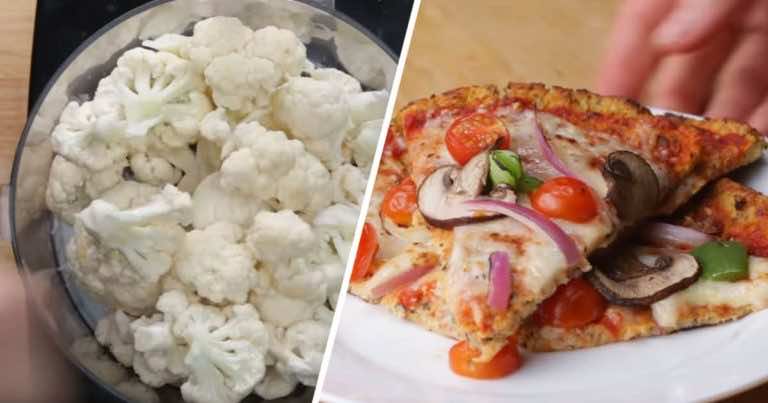 Przepis na zdrową pizzę z kalafiora, którą możesz zajadać się na diecie!