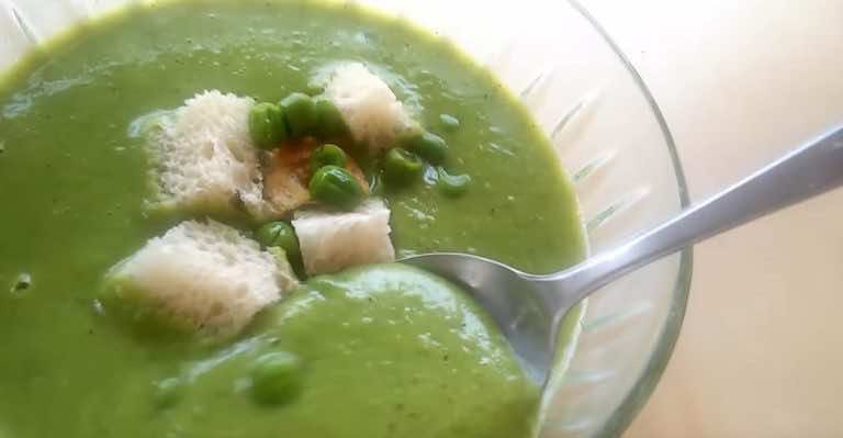 Przepis na zupę krem z groszku