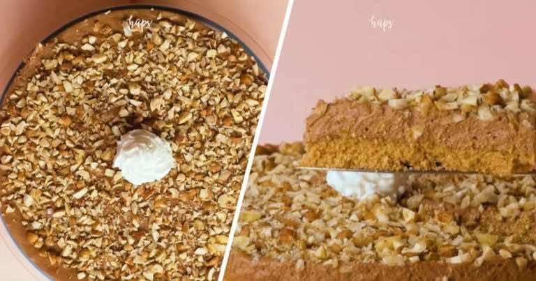 Genialny i szybki sernik z czekoladą i to BEZ PIECZENIA!