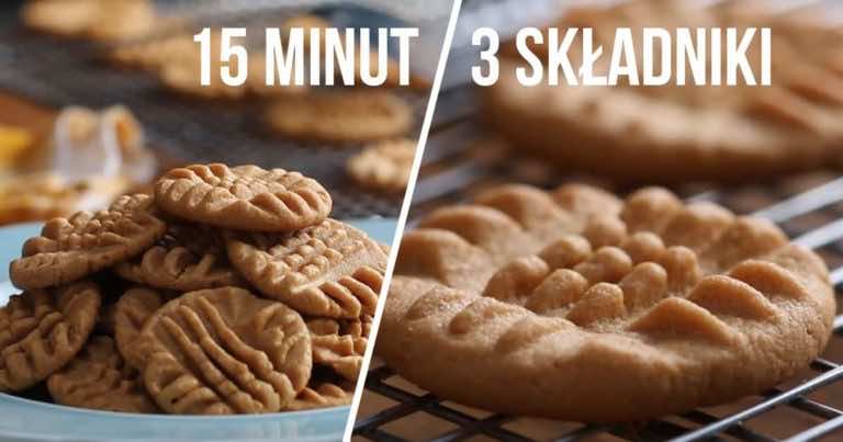 Do tych ciasteczek wystarczą 3 składniki i 15 minut! Coś świetnego na sobotę!