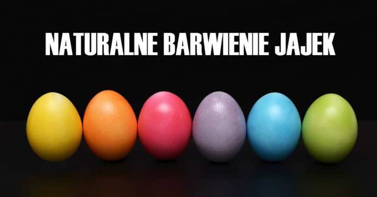Jak naturalnie barwić jajka na Wielkanoc