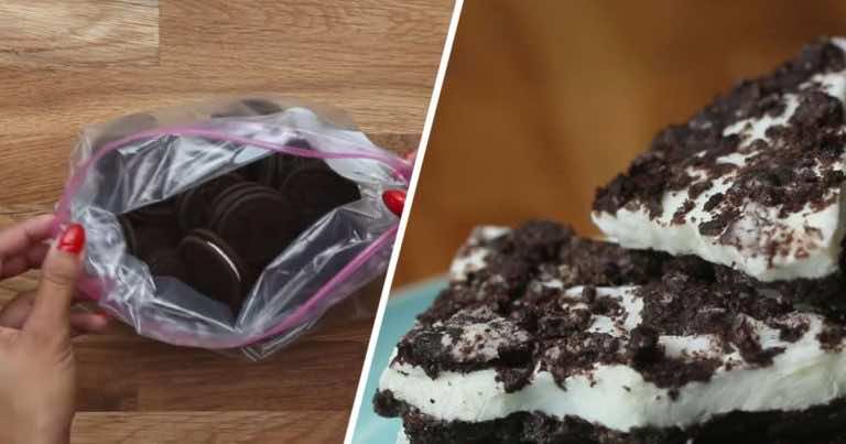 Super szybkie ciasto z oreo bez pieczenia – 3 SKŁADNIKI!