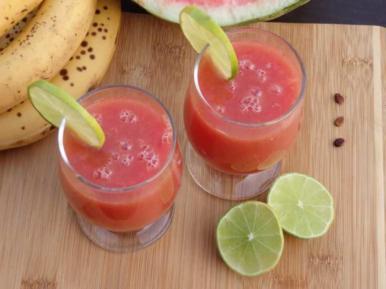 Koktajl arbuzowo-bananowy